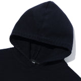 バーシティーロゴニットフーディー / VARSITY LOGO KNIT HOODIE