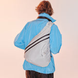 HYBRID MESSENGER BAG (SILVER)