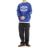 KERNEL COLLEGE PIGMENT SWEATSHIRT BLUE(CV2BSMM461A) (6540659032182)
