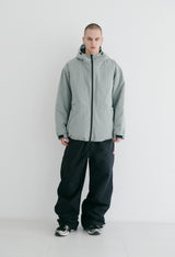 ソフトフーディージャケット/BSR2223FWJK014 SOFT HOODIE JACKET ASH MINT