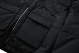 essential oversize duckdown peded parka black (6615478075510)