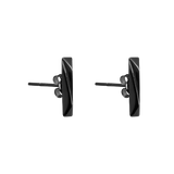 SWERVING earrings(BLACK) (4630621225078)