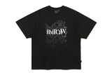 ウェーブロゴTシャツ/WAVE LOGO TEE SHIRT_BLACK