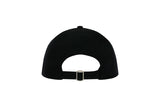 SMILE LOGO BALLCAP (BLACK) (6699085496438)