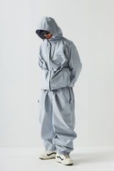 ステッチ3Lフーデッドジャケット/BSR2223FWJK073 CFTB STRETCH 3L HOODED JACKET ASHSKY