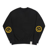 エルボー スプレー ドット スマイル スウェットシャツ / Elbow Spray Dot Smile Sweatshirt