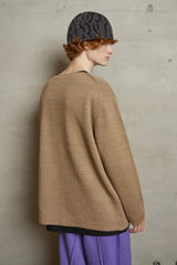 HOLE ROUND KNIT