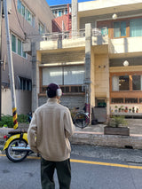 スムースツーウェイニットジップアップ