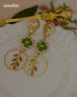 アフロディテシリーズ - フレッシュリーブスピアス / Aphrodite Series - Fresh Leaves Piercing