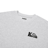 BACK POINT GRAPHIC SWEATSHIRT [MELANGE GRAY]