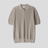 ログハーフニットポロシャツ (9 color)