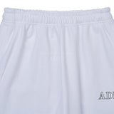 OUTLINE PRINTING LOGO TRAINING PANTS WHITE