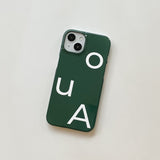エモーションアイフォンケース/emotion case (olive)