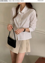 FV Basic Slim Line Crop Shirt (5color)