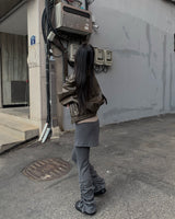ビンテージブラウンミニバッグ