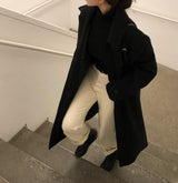 [BELLIDE MADE] Euriphyan Hidden Oversized Fit Single Long Coat