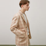 ベルトブレザー / Belted Check BLAZER (4547478257782)