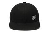 リーセントロゴストラップボールキャップ / RECENT LOGO STRAP BALL CAP_BLACK