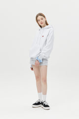 キルシー スモール チェリーフーディー / SMALL CHERRY HOODIE [LIGHT GRAY] (6656296976502)