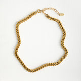 サージカルボールドチェーンネックレス/Surgical bold chain necklace