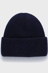 Soft Angora Navy Beanie [Unisex]