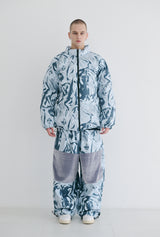 パファーウェルロンジャケット/BSR2223FWJK010 DSXBR PUFFER WELLON JACKET PASTEL PURPLE