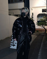 RUヴィーガンレザーストリングカーゴパンツ / RU Vegan Leather String Cargo Pantsヴィーガン