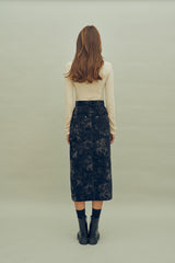 ギャザーラインポイントロゴTシャツ / HIDE Shirring Top (4606078517366)