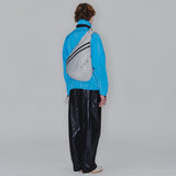 HYBRID MESSENGER BAG (SILVER)