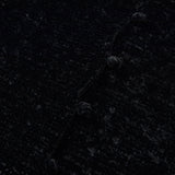 Vintage Velvet Collar Cardigan [BLACK] (6618805633142)