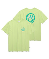 LOGO&SMILEY TEE [LIME] (6552888737910)