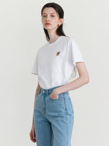 PREPPY LOGO T-SHIRTS WHITE