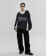 (UNISEX) 起毛VネックフォースMTM