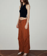 コンバーティブルパラシュートパンツ / CONVERTIBLE PARACHUTE PANTS (BRICK)
