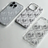ポピーポピー iPhoneケース/White Poppy (iPhone) Jelly Case