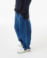バギーデニムパンツ/MBSRCOPT100 MID90 BAGGY DENIM PANTS DEEPBLUE