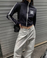 Cotton snap pants