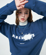 BURST LOGO SWEATSHIRT (MIDNIGHT BLUE) (4612184998006)