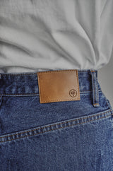 クロップドデニム/CROPPED DENIM_BLUE