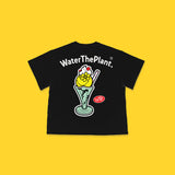 スマイリーミルクシェイクTシャツ / SMILEY MILKSHAKE TSHIRT | BLACK