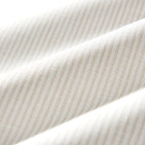 リネンビックオーバーシャツ/Linen Big Overfit Crayon Stripe Shirt S81 Light Beige
