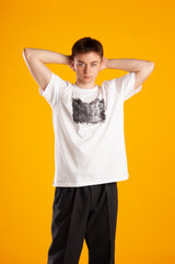 ウォーキングトゥーザスカイTシャツ / WALKING TO THE SKY T-SHIRTS [WHITE]