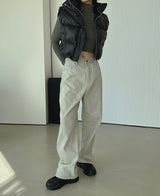 クロップパディドベスト/Crop Padded Best (4color)