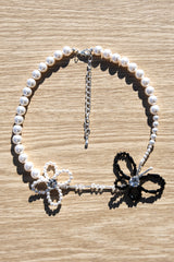 Black Butterfly Necklace