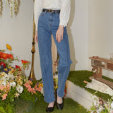 Diagonal Ine Pipping Jean (6681265176694)
