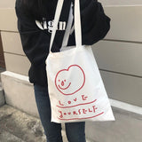 FABRIC BAG _ LOVE YOURSELF LETTERING (6609528619126)