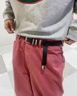 No.9727 long leather BELT