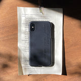 ホープジェリーケース / Hope black Jelly case