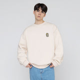 [UNISEX] Dot Smile Small Milk Pack Sweatshirt
