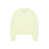 [24SS] シンボルリベットウィメンズカーディガン LIGHT YELLOW